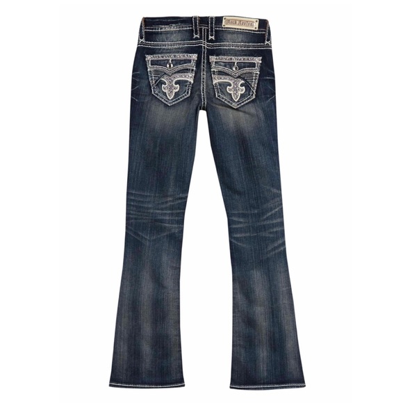NWT Rock Revival Glade Bling Easy Bootcut Jeans - Picture 12 of 14